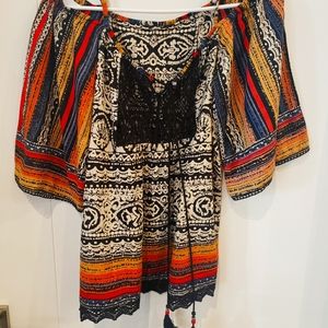 Boho off the shoulder Blouse